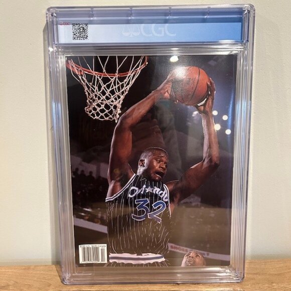 1994 Beckett Tribute Magazine Issue 4 Shaquille O'Neal CGC 9.6 HIGHEST GRADE - Picture 4 of 4